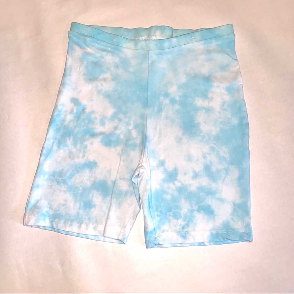 Custom Tie Die Biker Shorts Size XS - Picture 2 of 3